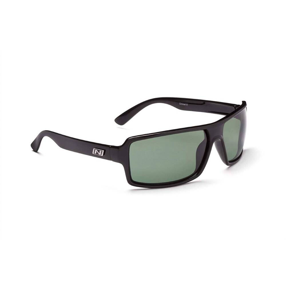 NEW OPTIC NERVE men's emergo sunglasses in gloss black